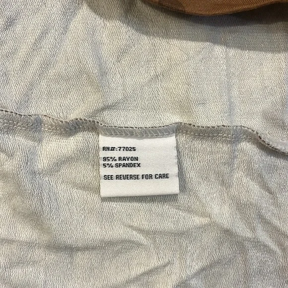 NWT LIZ LANGE open front waterfall brown camo cardigan l, size medium - Picture 4 of 5